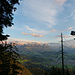 schöner Blick auf die Allgäuer Alpen