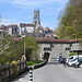 Ausgang vom Gallerengraben führt direkt auf Fribourg