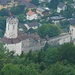 Burg Neu-Bechburg bei Oensingen, gesehen von der Roggenflue.