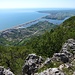 View from the summit area towards Velipoja, and the lagoon