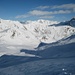 Blick von der Fourcla Champatsch ins Val Laver