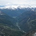 Panorama dalla Punta Marmontana,verso valle