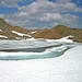 12.06.2010: Am Oberen Wildalmsee bietet sich ein günstiger Anstieg zum Schafsiedel-Ostgrat.