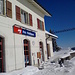 Bahnhof im Schnee