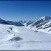 Start Jungfraujoch, Sicht richtung Konkordiaplatz