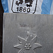 Auch am Breitenstein-Gipfel ein Souvenir vom Chiemgauer