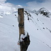 Gipfel"kreuz" auf der Cima Marmotta