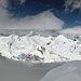 Blick auf die Gipfel westlich des Plimabachs - ebenfalls schöne Skitourenziele!