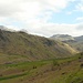 Blick ins obere Eskdale, links Scafell