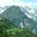 Seehorn, vorne Alpe di Camona, hinten Weissmies-Gruppe