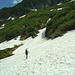 noch viel Schnee oberhalb Camona (es ist Ende Juni und wir sind auf 1800 m!)