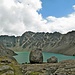 mein erster und lang ersehnter Blick auf den Ala Kol. Was auf kirgisisch so viel heisst wie farbiges Wasser... <br /><br />