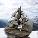 <b>Omino di pietre della Bassa di Söu (2443 m).</b>