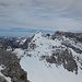 Ein erster Durchblick über die Nordwände der Karwendel-Hauptkette.