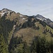 Hahnenkamm und Gaichtspitze von der Bergzigeunerhütte