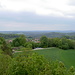 Und der Blick vom Adlerstein auf Engelhardsberg. Jetzt isses nicht mehr weit zur Riesenburg.