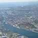 die Stadt Kopenhagen aus der Luft