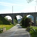 die Bahnbrücke bei Corcelles