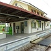 Start- und Endpunkt der heutigen Bergwanderung beim Bahnhof in Crémines