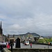 schöner Blick vom Edinburgh Castle auf den Arthurs Seat