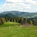 Chasseral vom langen Ostrücken des Mont d'Amin
