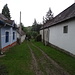 An dieser Stelle kommt der Weg im Dorf Nagybörzsöny an.