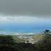 Panorama vom Ridge; vom Koko Head Crater bis Honolulu mit Diamond Head am rechten Bildrand