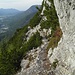 leicht ausgesetztes Wegstück zum Lindenkopf