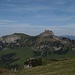 Blick vom Alp Sigel zum Kamor und Hohen Kasten