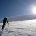 [u schlumpf] kurz vor dem Uebergang auf den Gipfel der Schneekuppe 3918m - das Tor in eine andere Welt