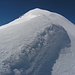 Diesen schönen Schneegrat gehts hinauf zum Gipfel der Langtalerjochspitze.