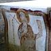 affresco laterale dell' altare dell'oratorio di San Benedetto
