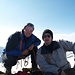 Gipfelfoto mit Martin und Marc auf dem Sustenhorn