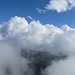 Wolkengebräu über Liechtensteins Bergen