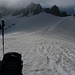 Der markante Rücken auf dem Porchabella Gletscher