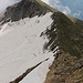 .  la Cresta percorsa:Dal Pizzo Peloso al Madone: il versante nord è ancora coperto di abbondante neve fino a 1500 metri di quota.