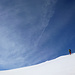 Der Skitourengänger und der Himmel