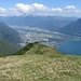 Il Ticino sfocia nel Lago Maggiore