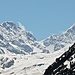 Schon auf dem Bivio Pass ist der Biancograt zu sehen