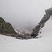 Canalino con vista verso Sud-Est (Alp de Remia)