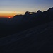 Und da ist sie! Traumhafter Sonnenaufgang im Bütlassesattel (3020m).
