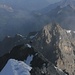 Tiefblick vom Gspaltenhorn (3436,1m) auf die Bütlasse (3193m).