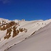 Gipfelgrat des Piz Lagrevs, dem man heute noch problemlos per Ski weiter folgen konnte