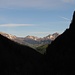 Oltre il solco nero della Val Combra ed il solco verde della Val Malvaglia, la catena che separa la Val di Blenio dalla Leventina, con il Molare a destra