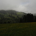 nuvole basse sull'Entlebuch...