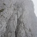 Der Müller-Kamin – ohne Seilsicherung wäre ich hier nicht hochgestiegen