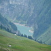 Blick auf den (herangezoomten) Gigerwaldstausee