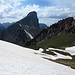 Letzte Schneefelder zum Abrutschen vom Laseberg