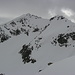 Gampleskogel vom Gipfelgrat des Zirmeggenkogels gesehen.