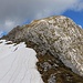Mali Maglić / Bosanski Maglić (2386m): Der Schlussgrat und die oberste Gipfelflanke vom höchsten Berg Bosniens erinnert mich typische Schweizer Voralpengipfel.
